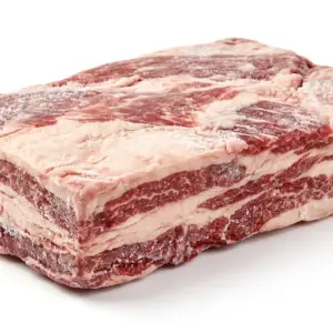 Vacuum-packed frozen beef plate, short plate for industrial meat processing wholesale